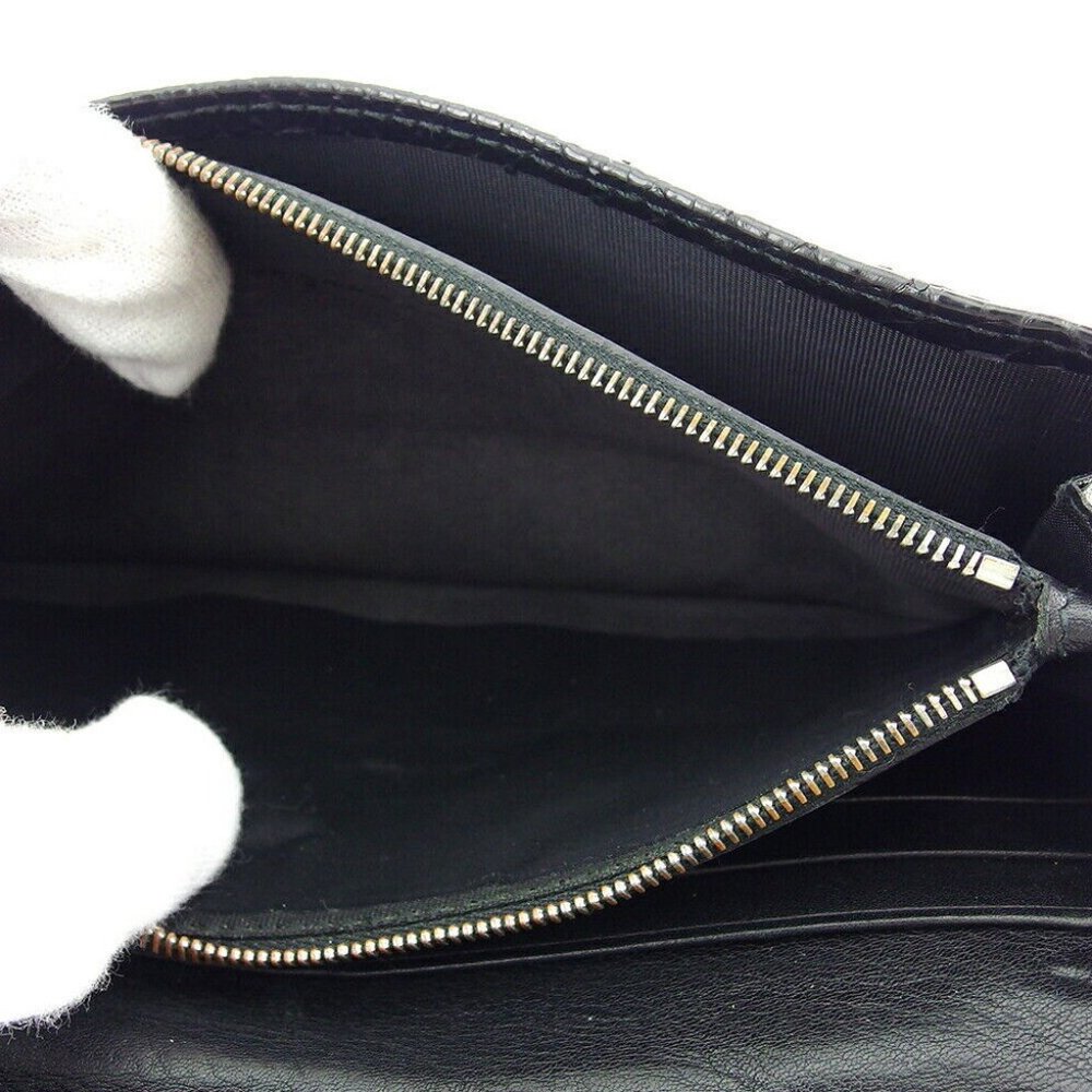 Gucci Long Wallet Python Python Leather Authentic - image 6